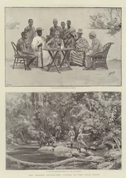The Ashanti Expedition, Scenes on the Gold Coast
